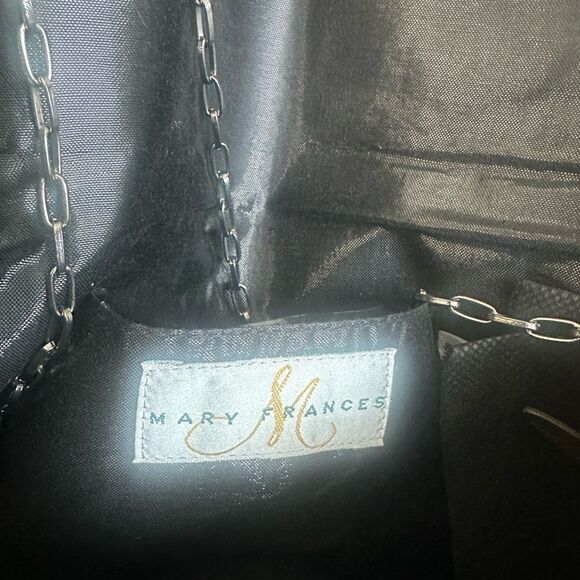 Mary Frances Lustrous Beaded Crossbody Handbag/Clutch - Picture 10 of 11